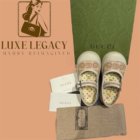 Gucci GG canvas Mary Jane